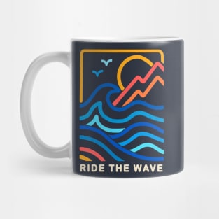 Ride the wave Mug
